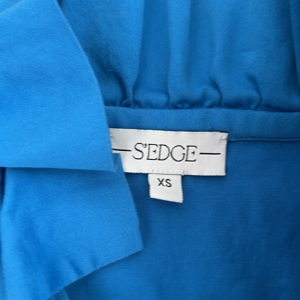 S'edge Priestly Dress in Cobalt - Picture 6 of 8